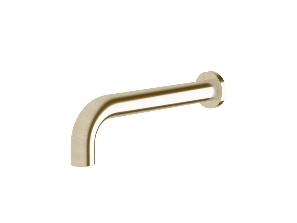 reece Sussex Scala 32mm Wall / Basin Outlet 250mm LUX PVD Brushed Platinum Gold (6 Star)