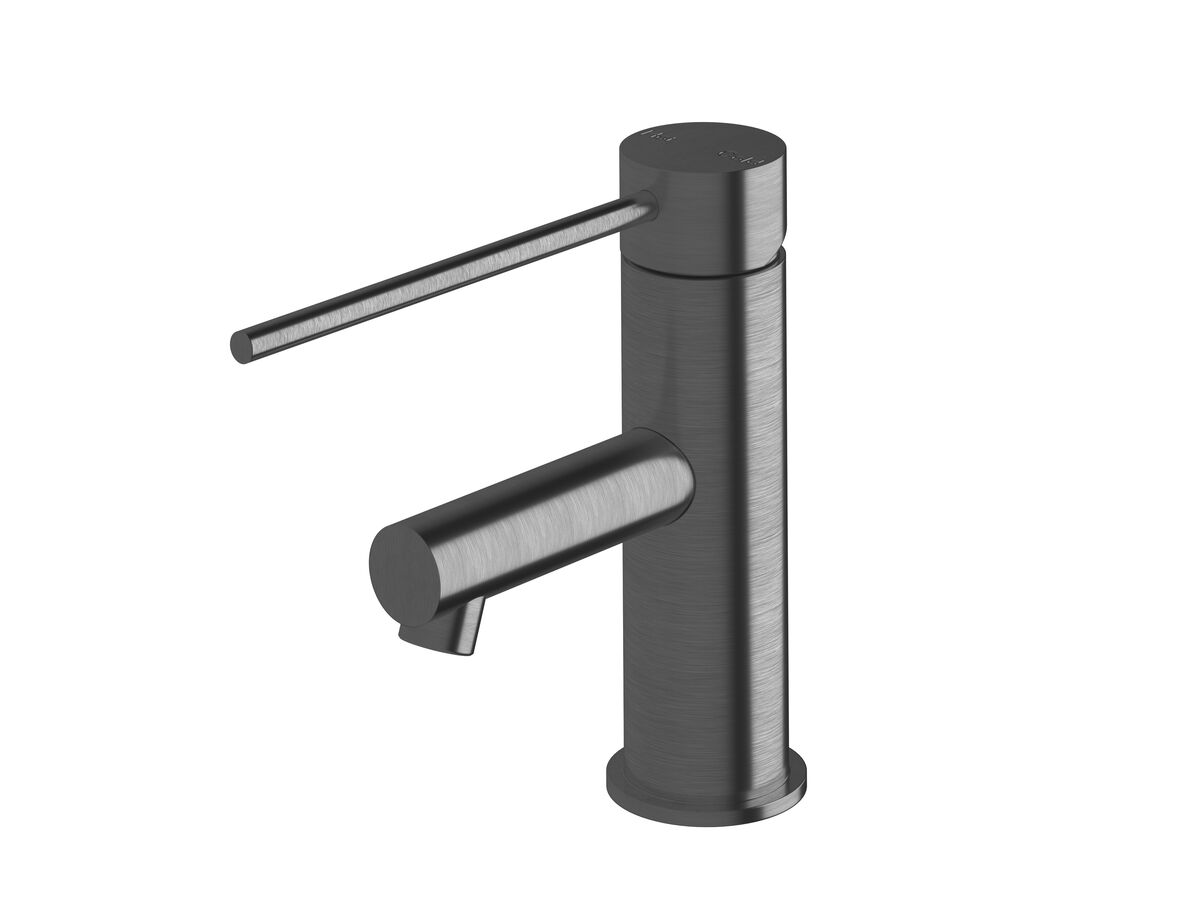 reece Sussex Scala Basin Mixer Tap with 150mm Extension Pin LUX PVD Brushed Smoked Gunmetal (5 Star)