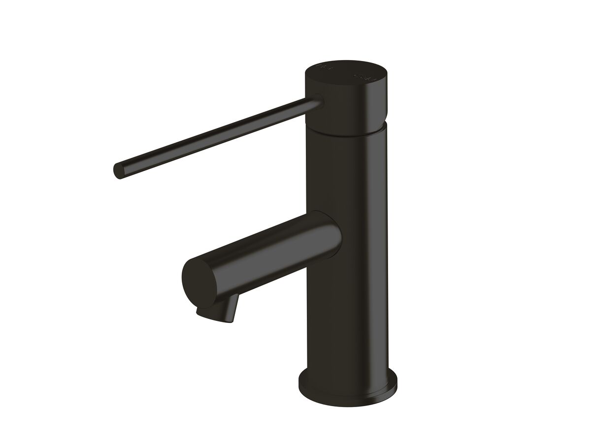 reece Sussex Scala Basin Mixer Tap with 150mm Extension Pin LUX PVD Matte Opium Black (5 Star)