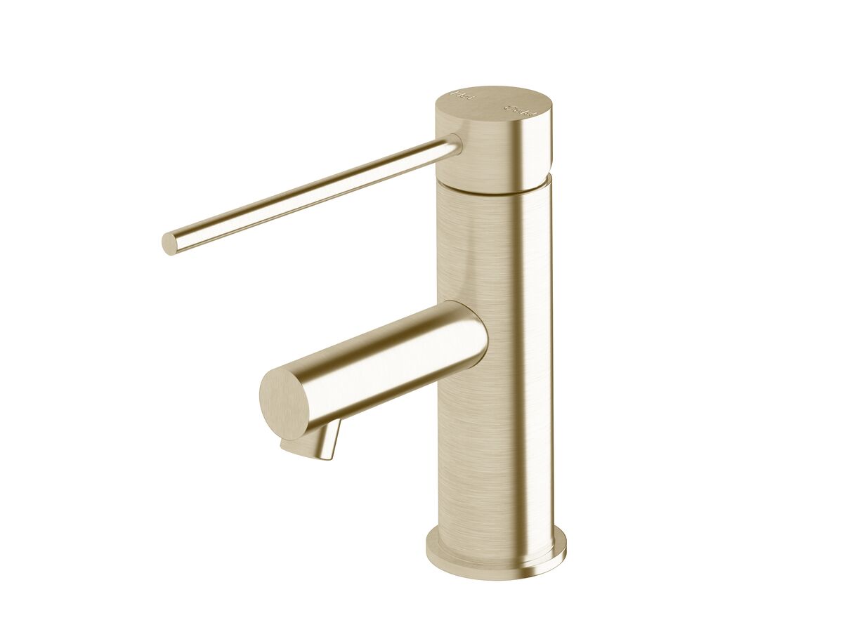 reece Sussex Scala Basin Mixer Tap with 150mm Extension Pin LUX PVD Brushed Platinum Gold (5 Star)