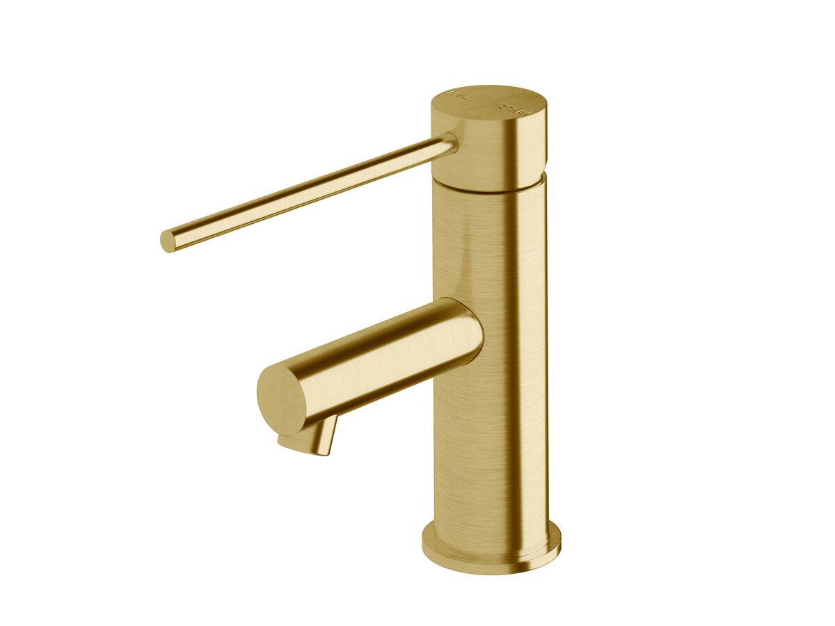 reece Sussex Scala Basin Mixer Tap with 150mm Extension Pin LUX PVD Brushed Pure Gold (5 Star)