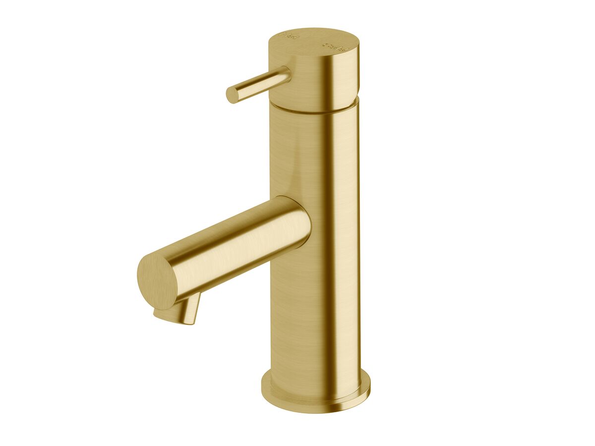 reece Sussex Scala Basin Mixer Tap with 90mm Outlet LUX PVD Brushed Pure Gold (5 Star)