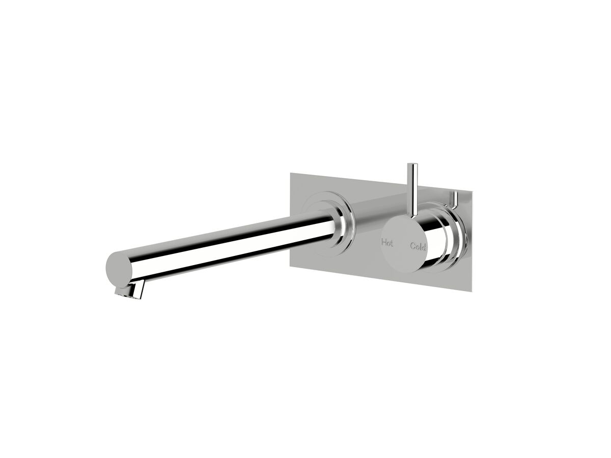 reece Sussex Scala Bath Mixer Tap Outlet System Straight 250mm Right Hand Operation Chrome