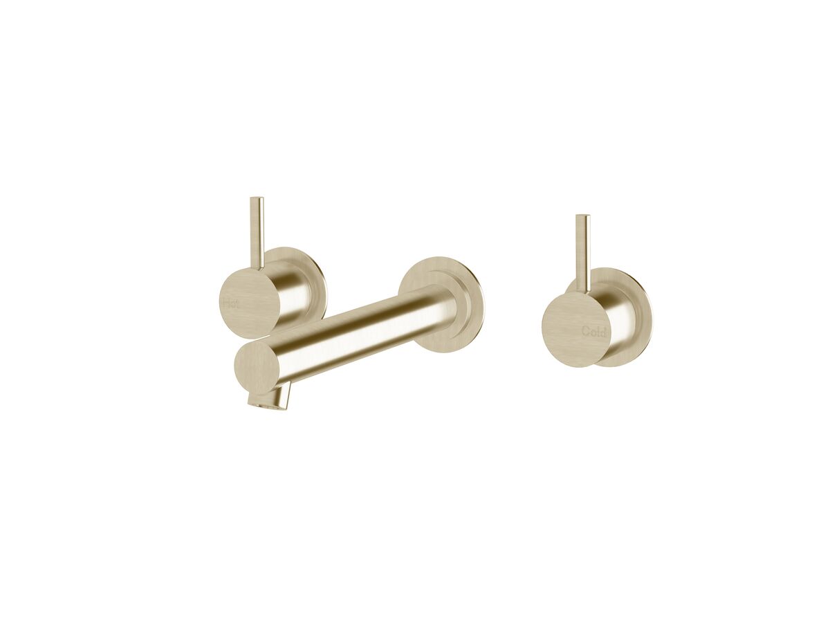 reece Sussex Scala Bath Set 200mm LUX PVD Brushed Platinum Gold