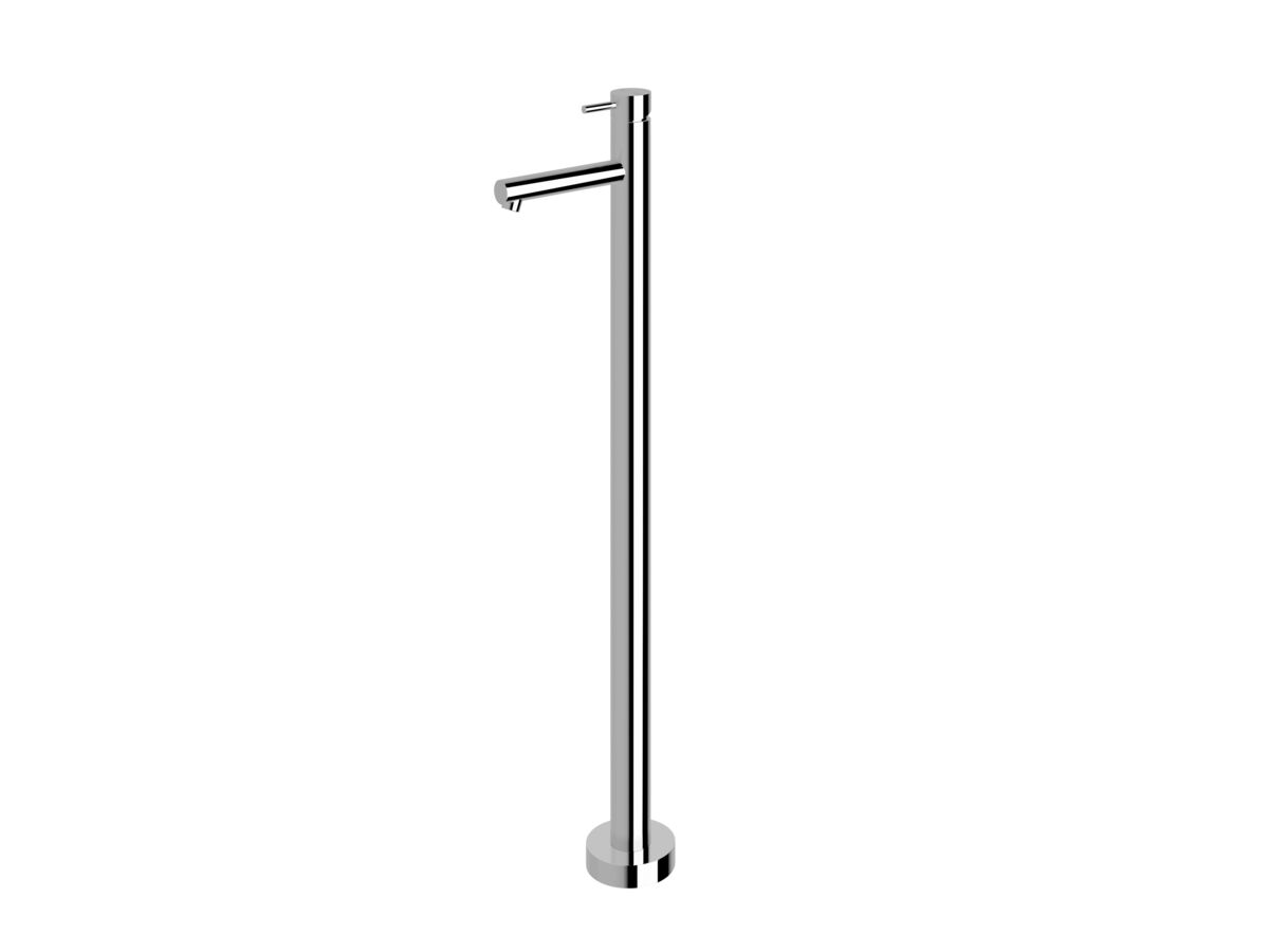 reece Sussex Scala Floor Mounted Bath Mixer Tap 160mm Outlet Chrome
