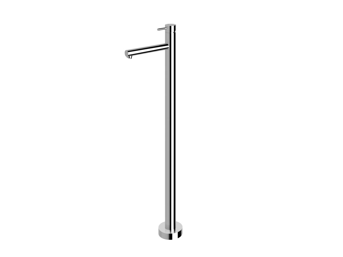 reece Sussex Scala Floor Mounted Bath Mixer Tap 200mm Outlet Chrome