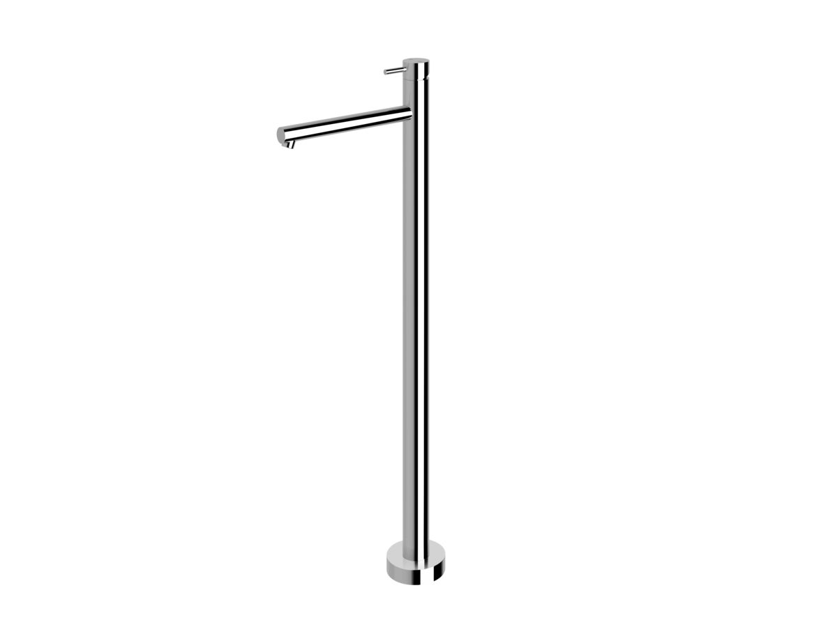 reece Sussex Scala Floor Mounted Bath Mixer Tap 250mm Outlet Chrome