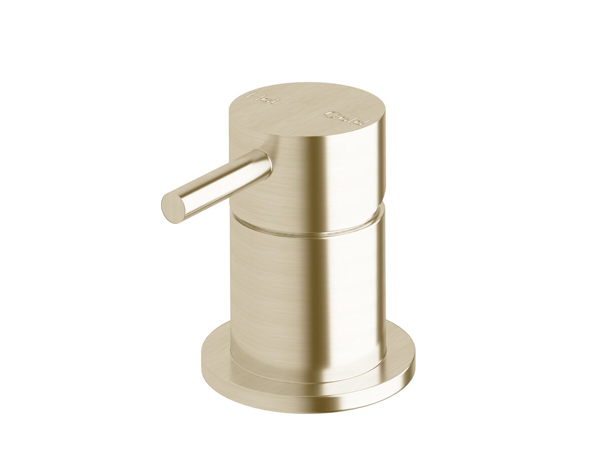 reece Sussex Scala Hob Basin / Sink Mixer LUX PVD Brushed Platinum Gold