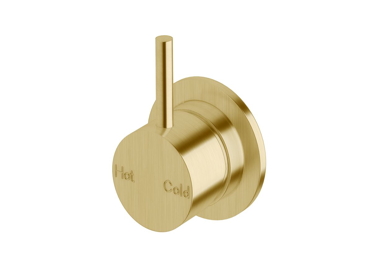reece Sussex Scala Shower / Bath Mixer Tap LUX PVD Brushed Pure Gold