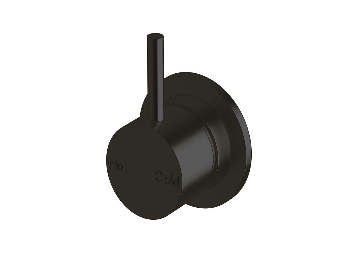 reece Sussex Scala Shower / Bath Mixer Tap LUX PVD Matte Opium Black