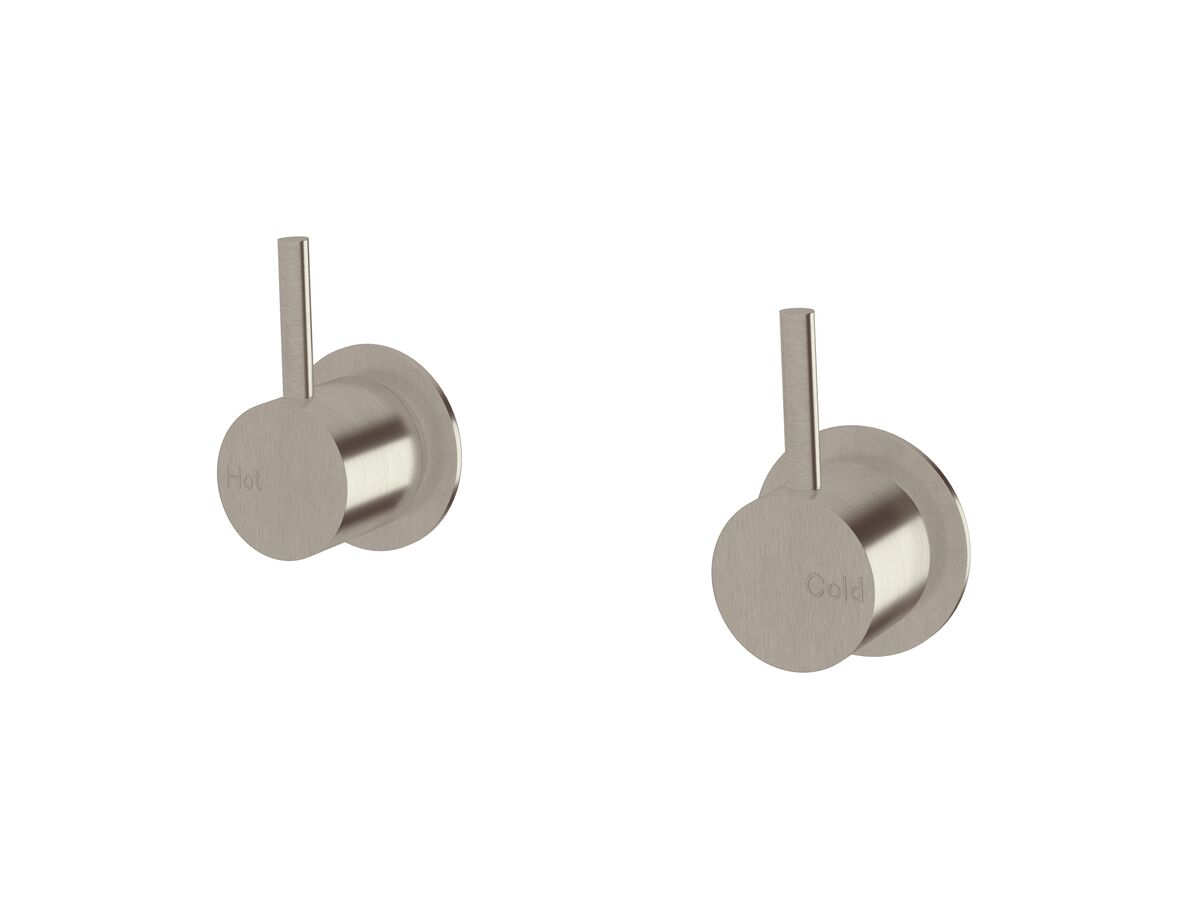 reece Sussex Scala Wall Top Assembly LUX PVD Brushed Oyster Nickel