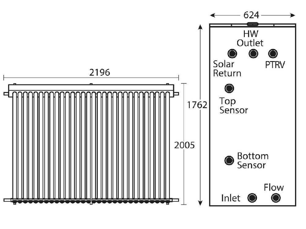 Reece Thermann Electric Solar TE-315-GL-Bottom Element-30