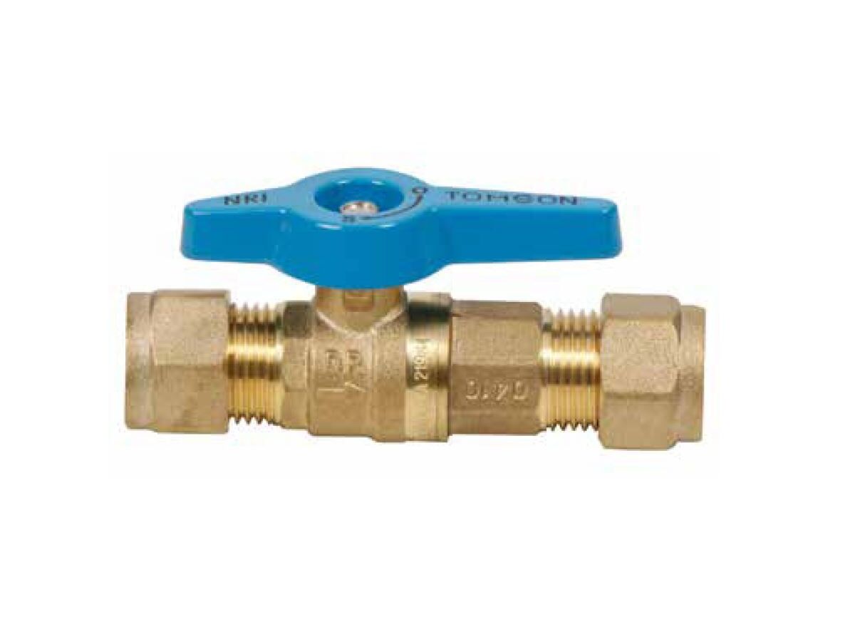 reece Tomson Lead Free Non Return Isolation Valve C&C (Olive) 20mm