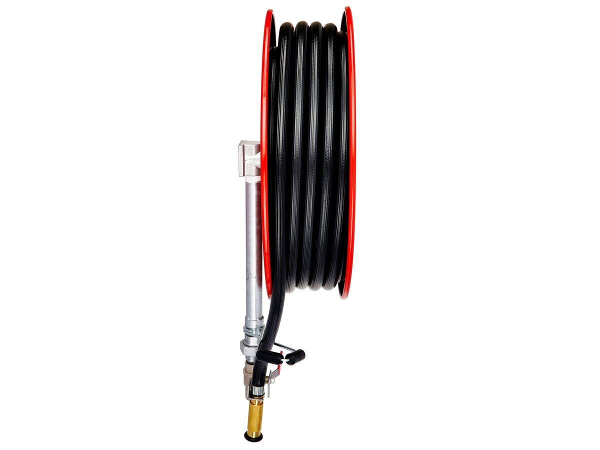 Reece Valfort 550 Fire Hose Reel 19mm Black Hose X 36mtr Metal Seated Union 1200kPa Working Pressure Tested To 1800kPa