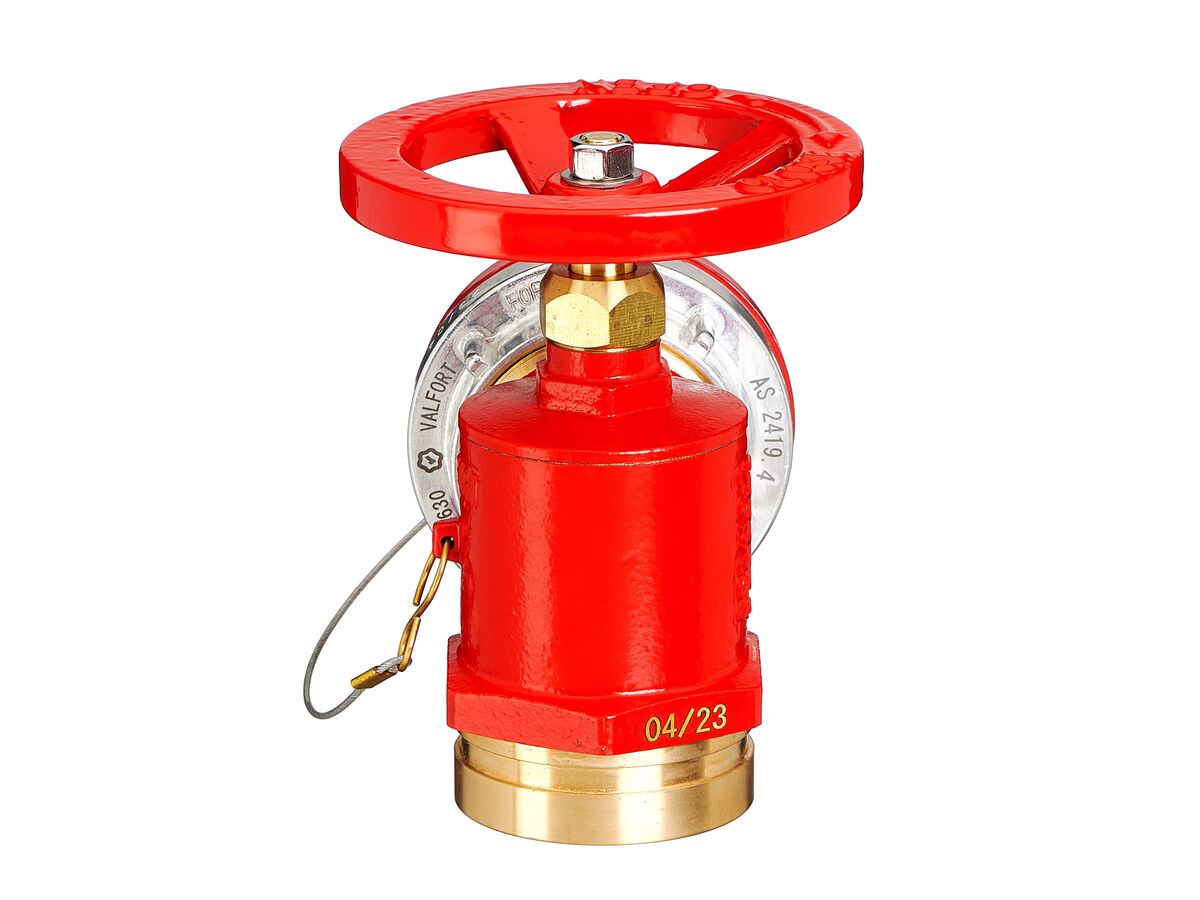Reece Valfort Fire Hydrant Landing Valve - NSW Storz Connector - Outlet Thread - FBT (Fire Brigade Thread)