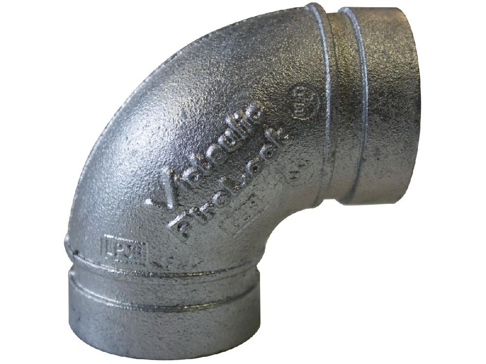 reece Victaulic Firelock S/001 Elbow 90 Degree Galvanised 100mm (114)