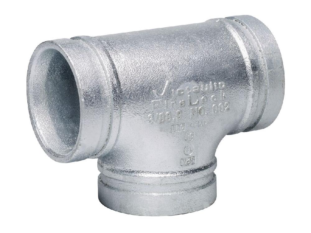 reece Victaulic Firelock S/002 Tee Galvanised 65mm (76)