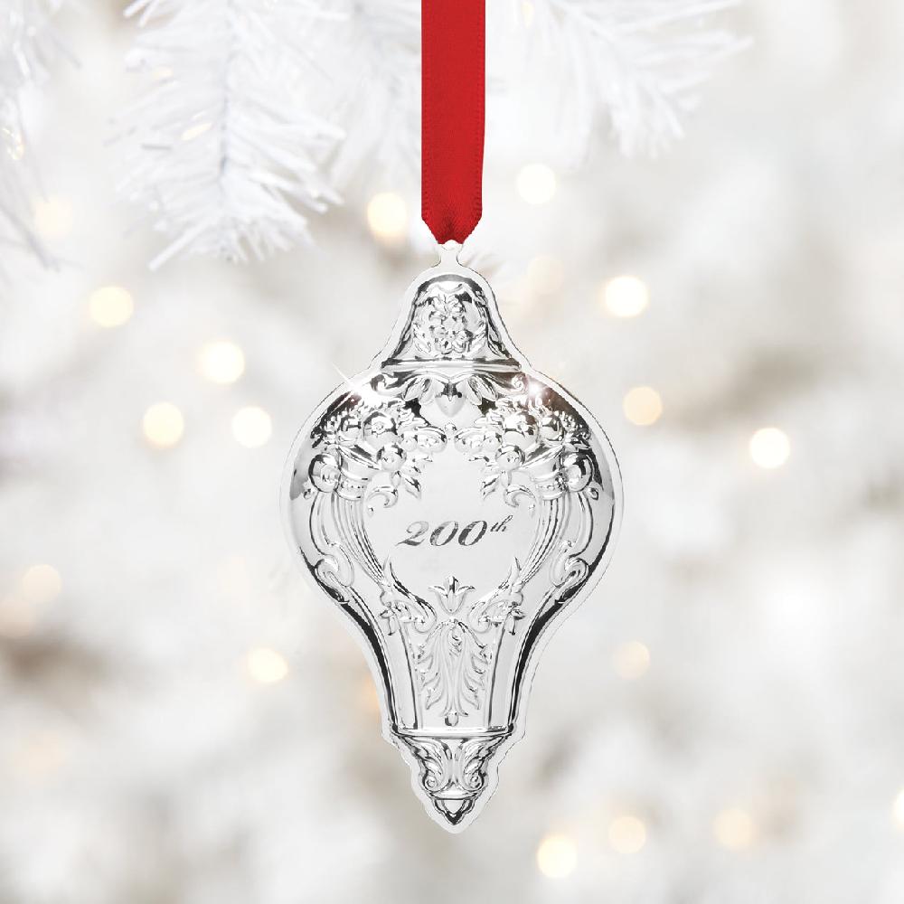 Reed & Barton 200th Anniversary Celebration Christmas Ornament
