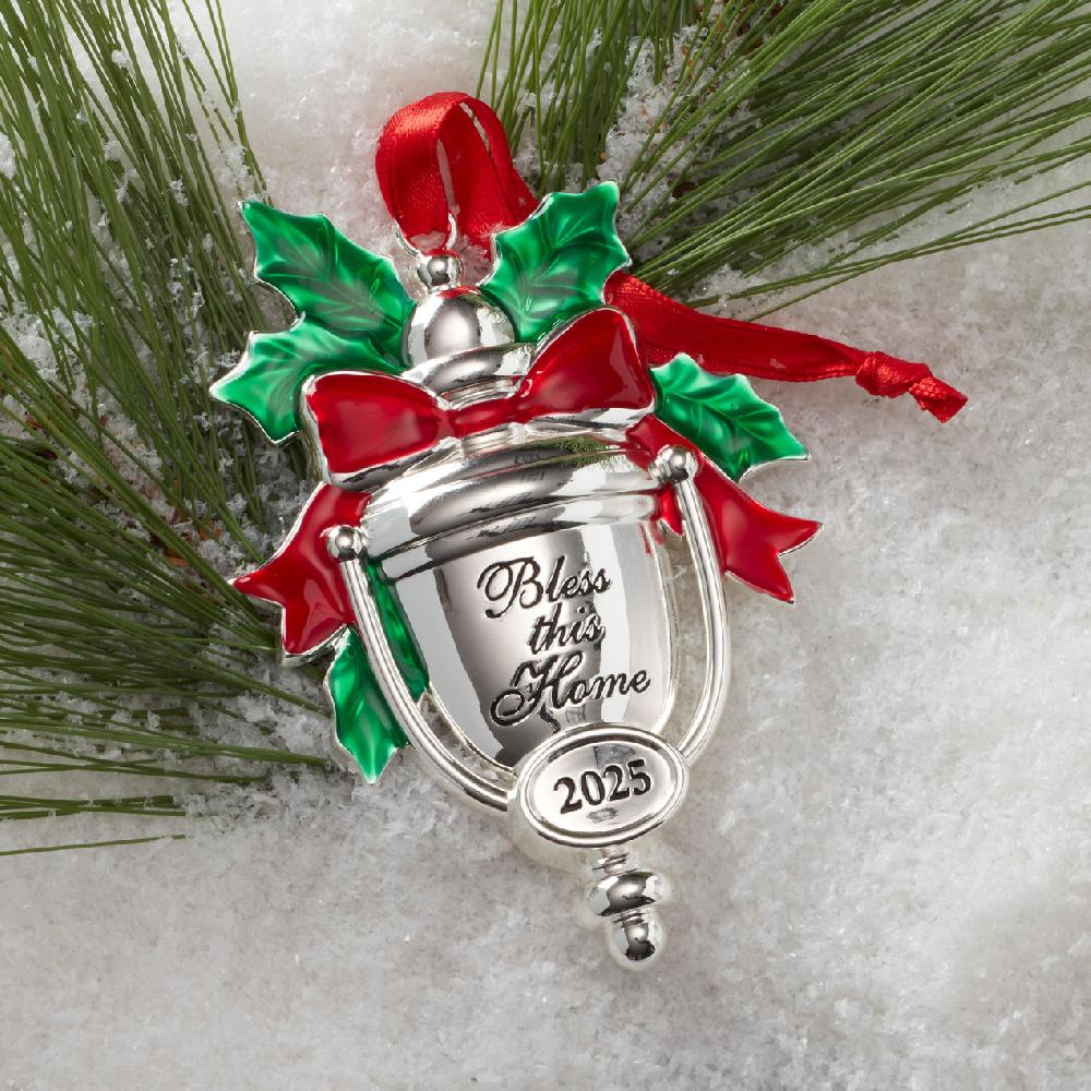Reed & Barton 2025 Bless This Home Silverplate Ornament