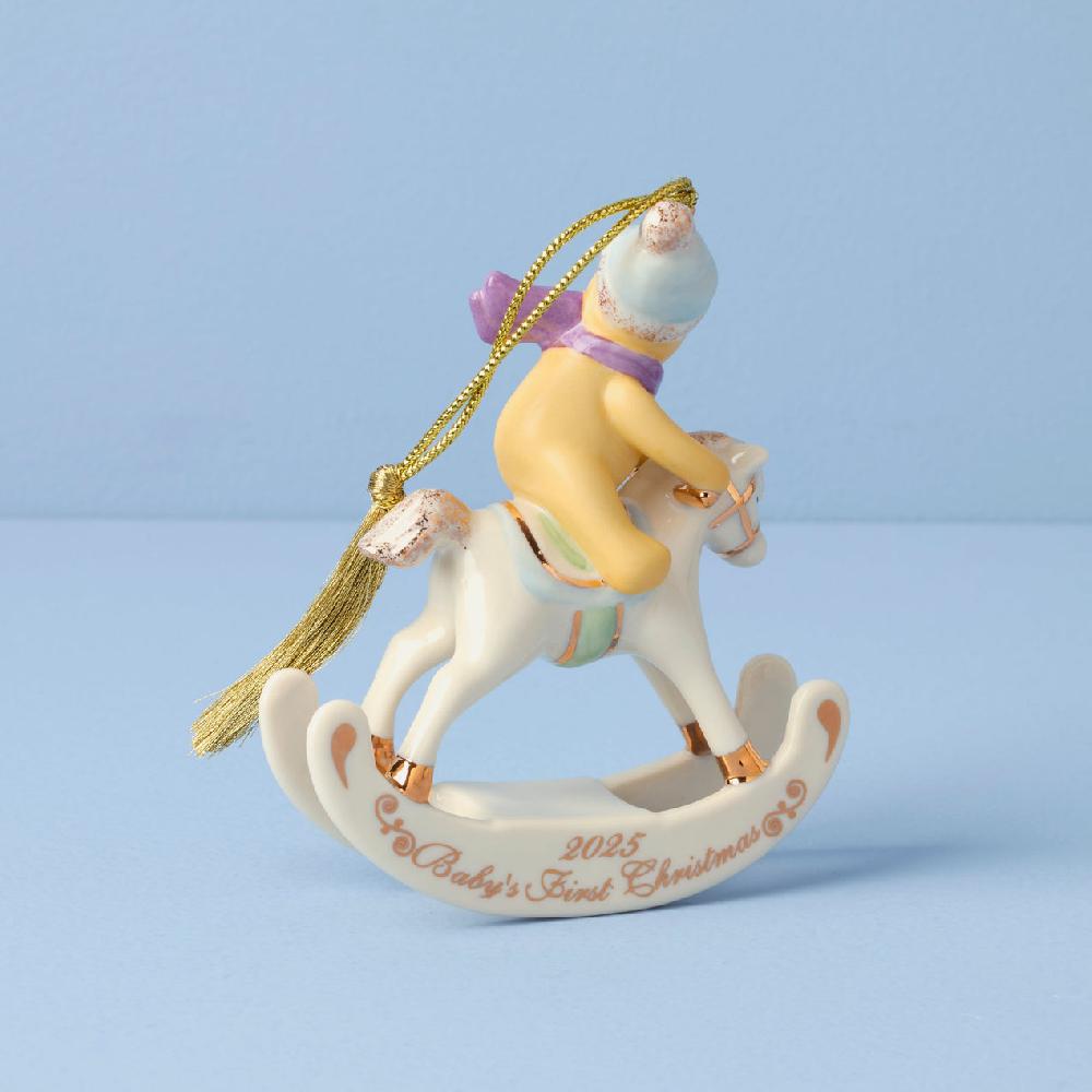 Reed & Barton 2025 Winnie The Pooh Baby's 1st Christmas Ornament