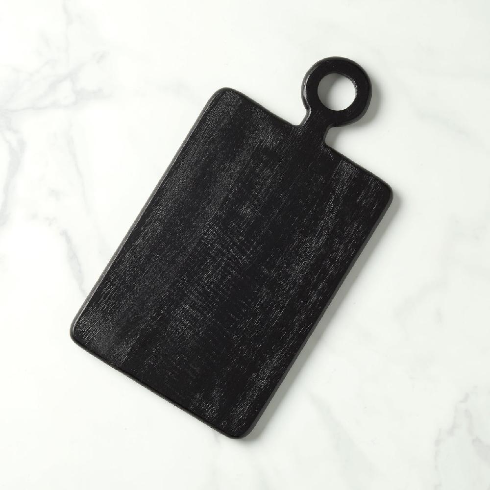 reed & barton Arendal Rectangular Black Mini Serving Board