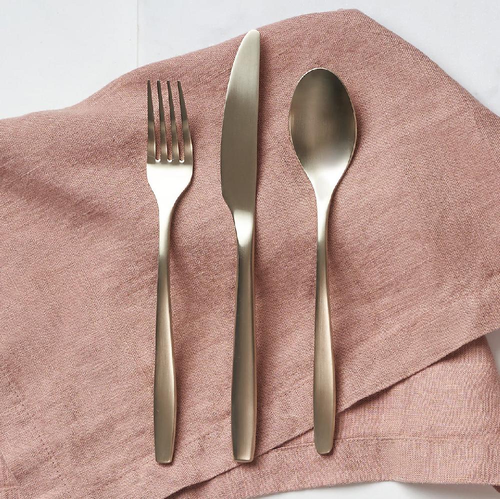 reed & barton Averie Champagne Satin 20 Piece Flatware Set