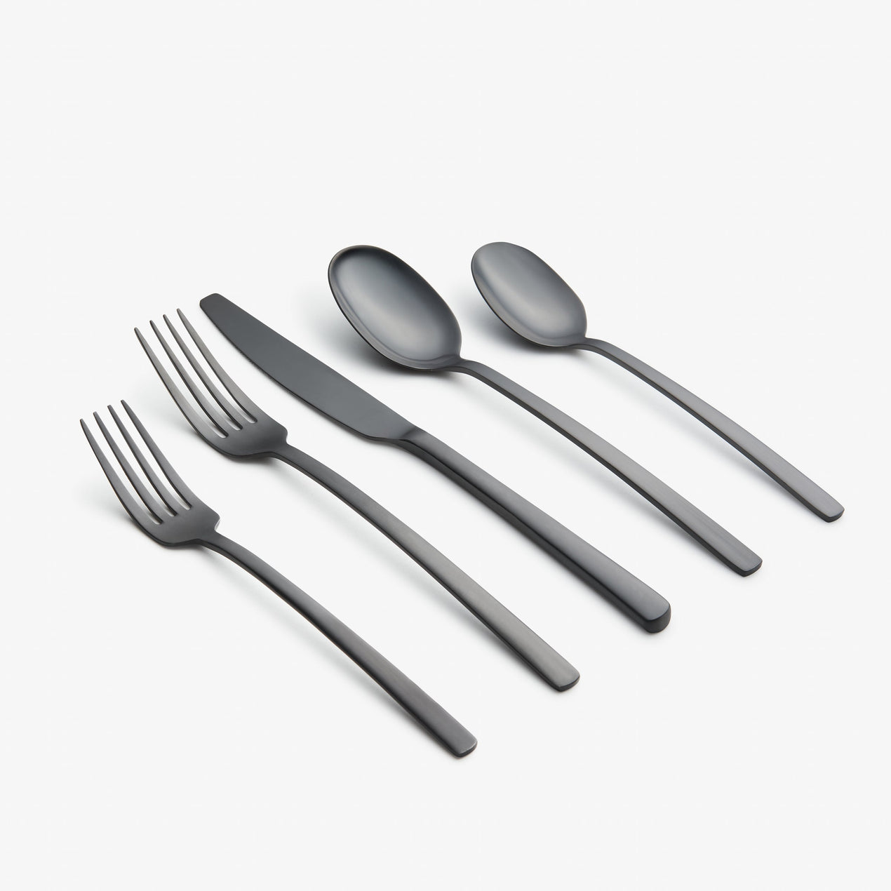 Reed & Barton Beacon Black Satin 20-Piece Flatware Set