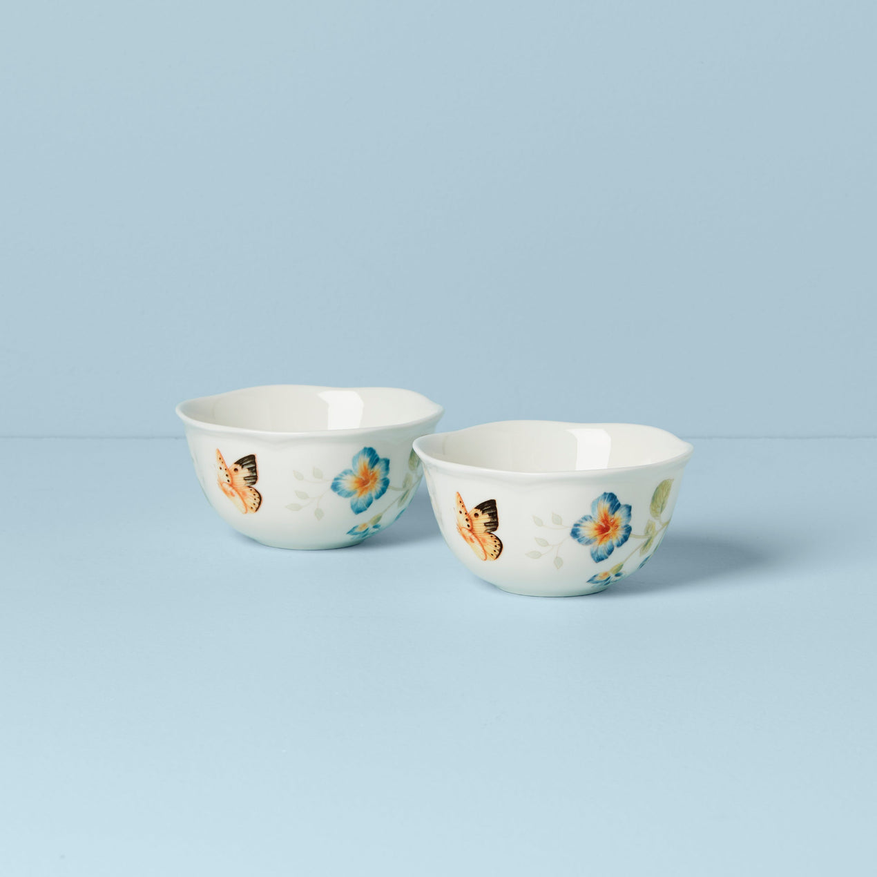 Reed & Barton Butterfly Meadow 2-Piece Dessert Bowl Set