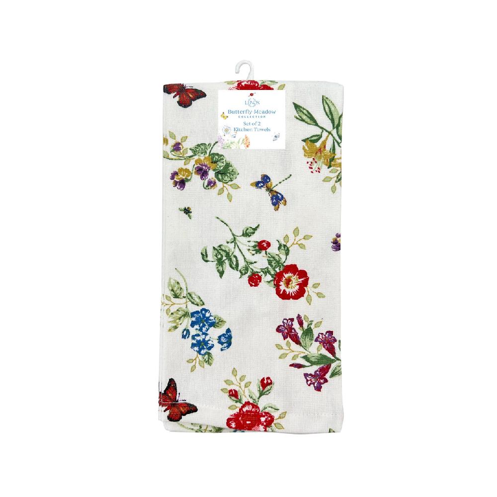 reed & barton Butterfly Meadow 2-Piece Kitchen Towels