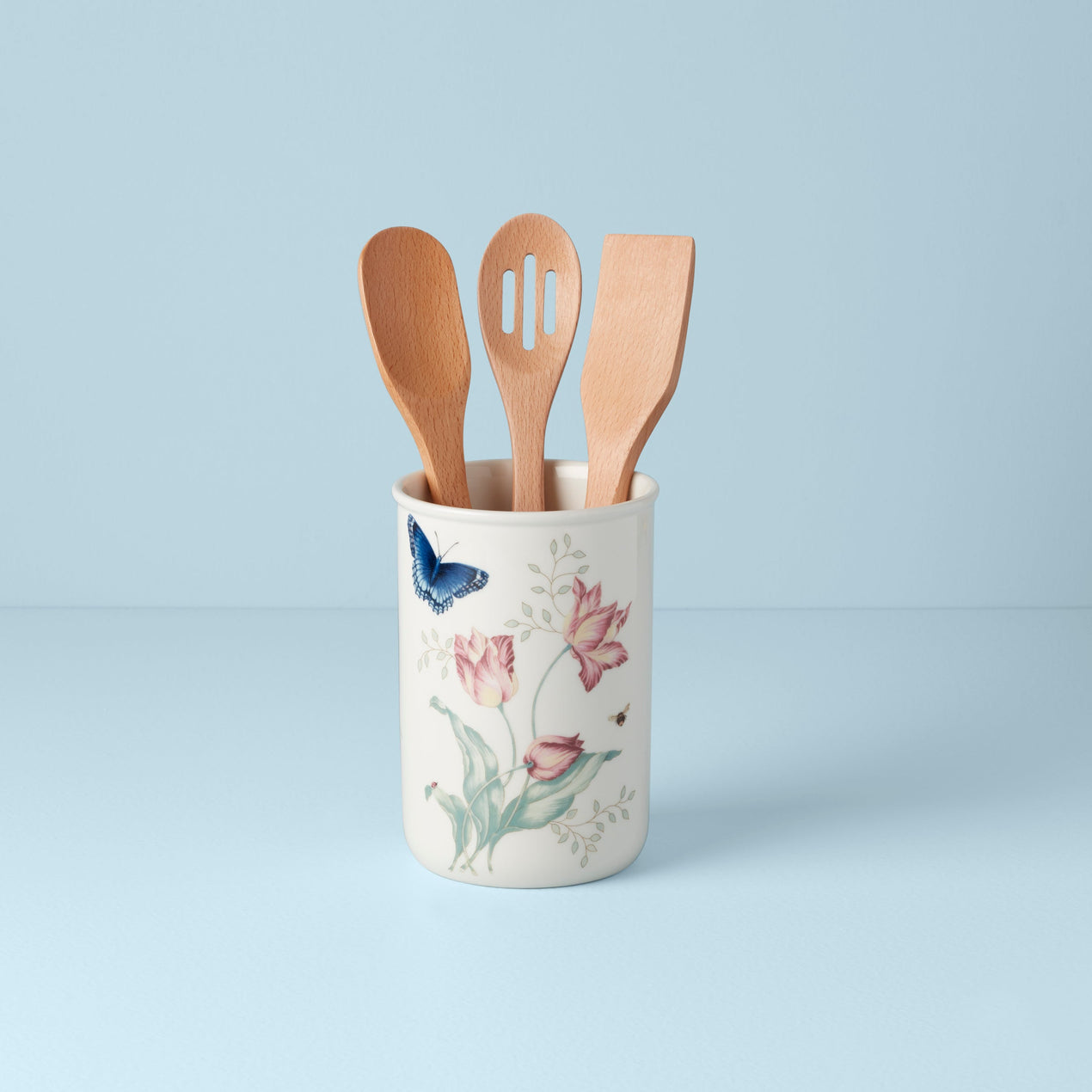 reed & barton Butterfly Meadow 4-Piece Utensil Holder Set