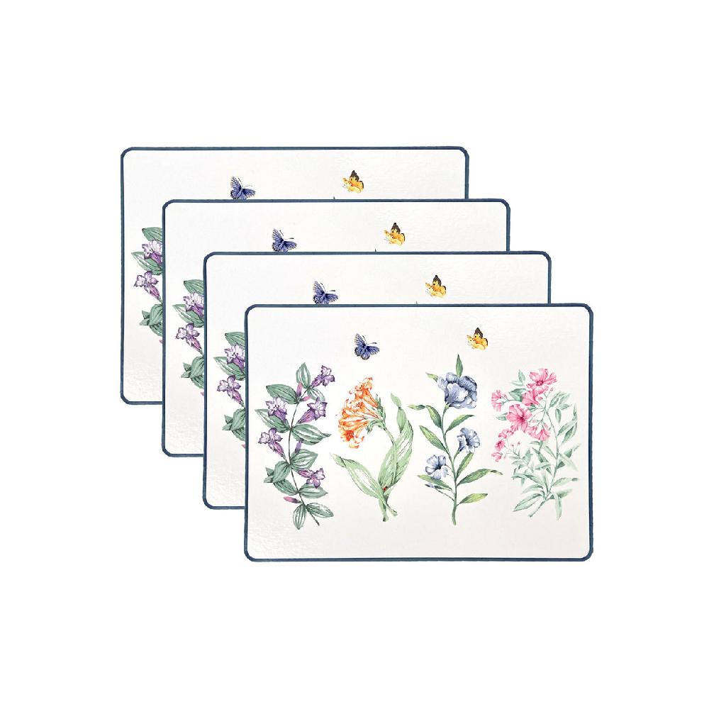 reed & barton Butterfly Meadow Corkback Placemats - Set Of 4