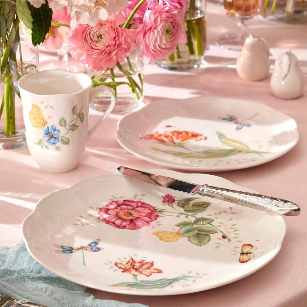 Reed & Barton Butterfly Meadow Dragonfly Dinner Plate