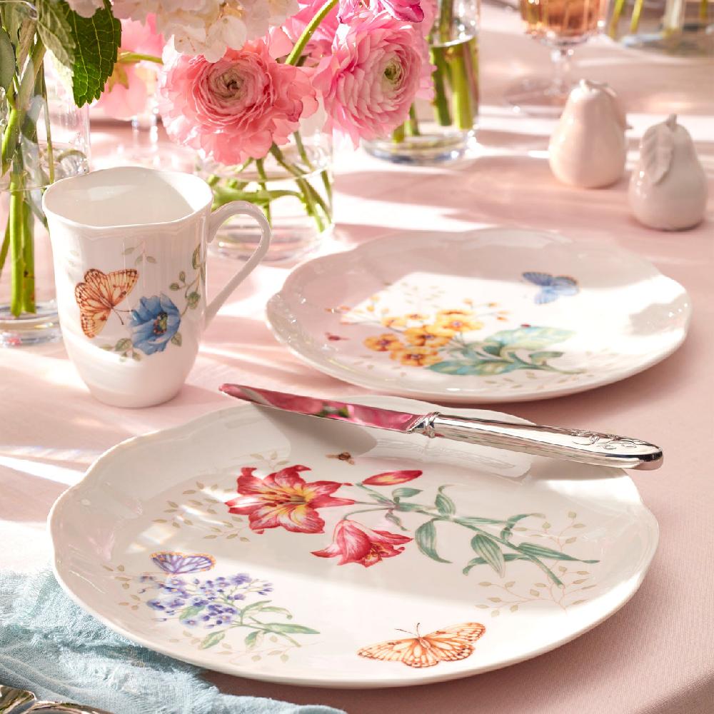 Reed & Barton Butterfly Meadow Fritillary Dinner Plate