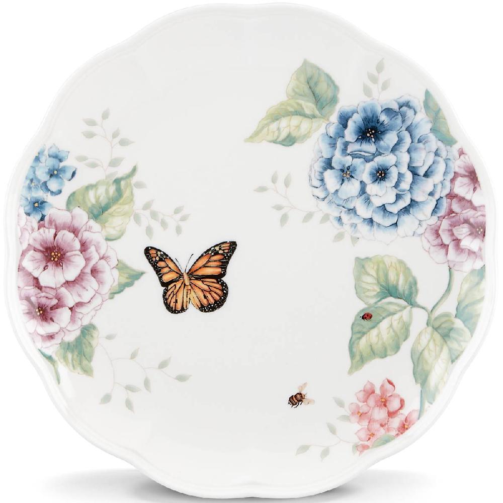 Reed & Barton Butterfly Meadow Hydrangea Dinner Plate