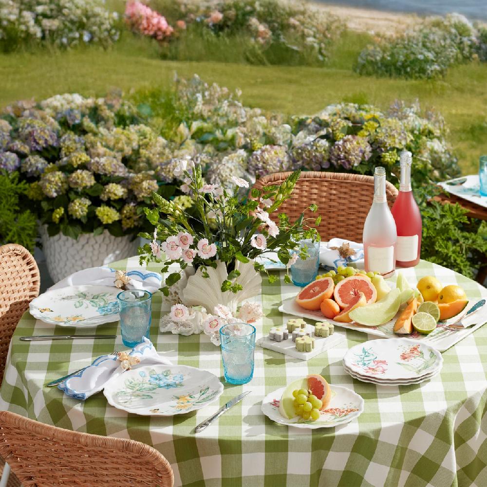 Reed & Barton Butterfly Meadow Melamine Accent Plates - Set Of 4