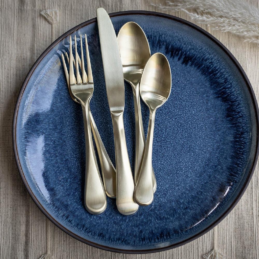 reed & barton Eloquence Champagne Satin 20 Piece Flatware Set