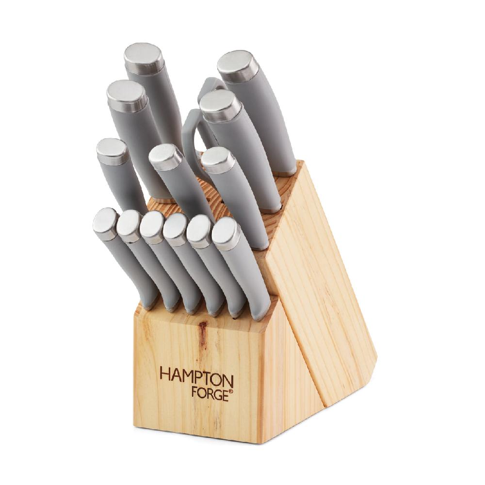 reed & barton Epicure Cool Grey 15 Piece Cutlery Block Set