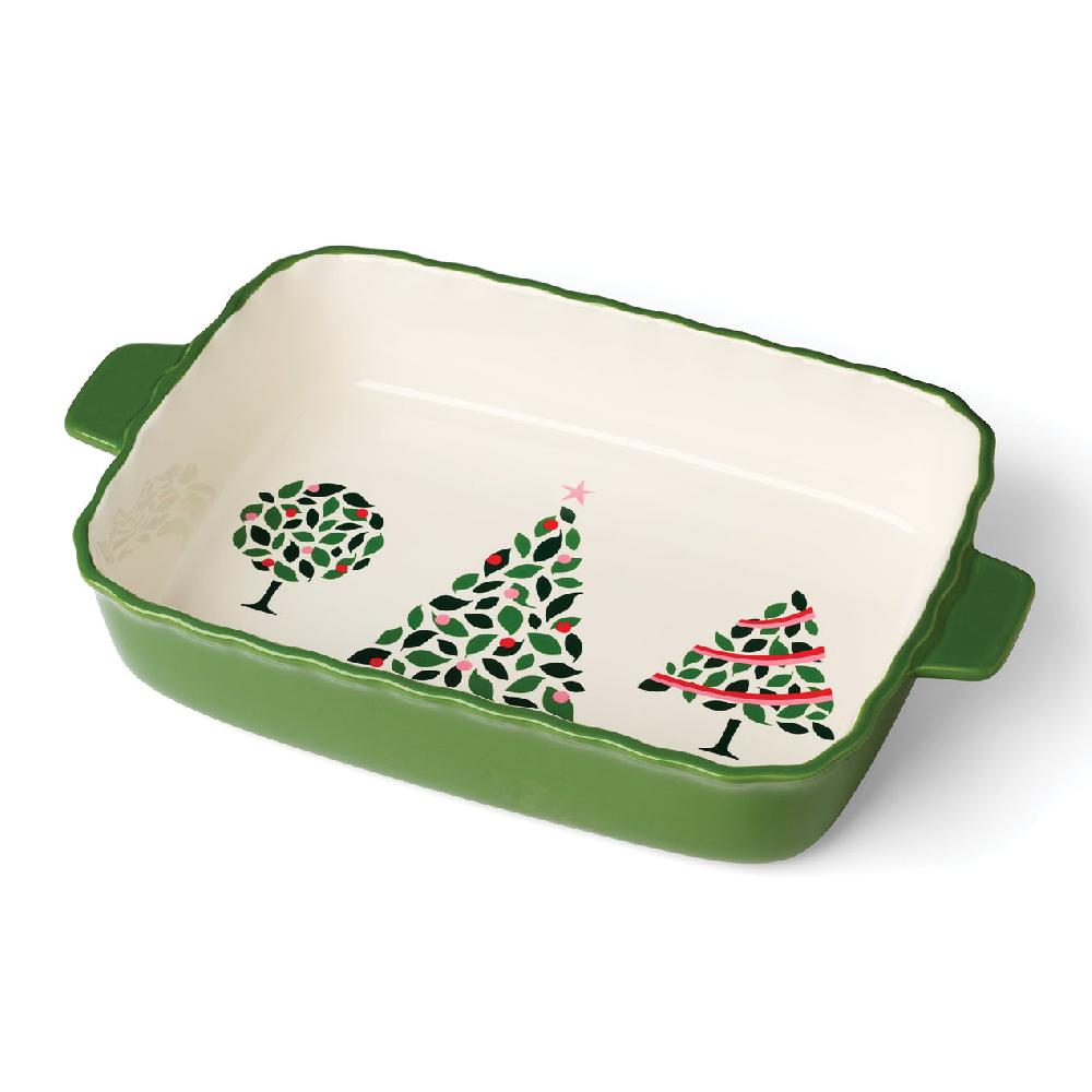 Reed & Barton Evergreen Rectangular Scallop Baking Dish