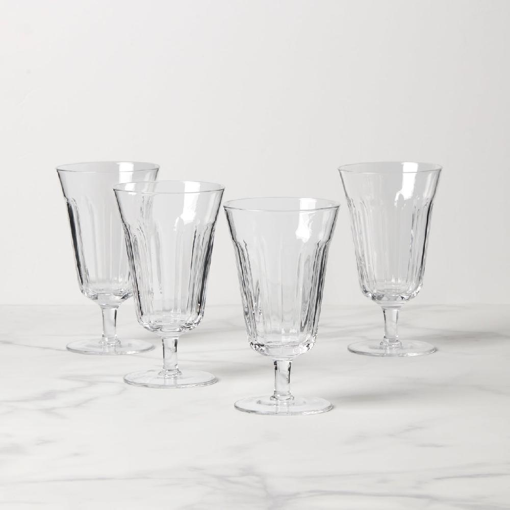 reed & barton French Perle Tall Stem Glasses - Set Of 4