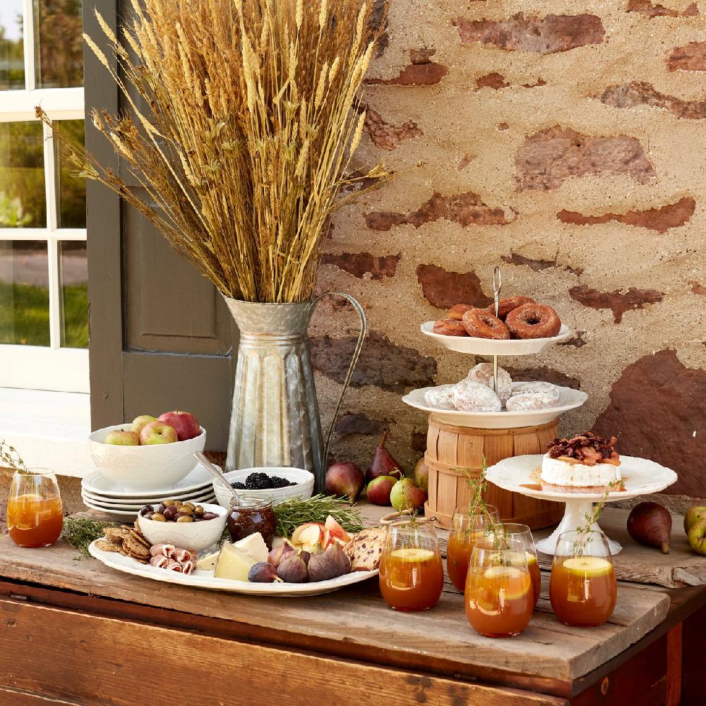 Reed & Barton French Perle White Large Serving Platter