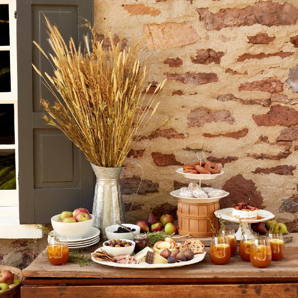 Reed & Barton French Perle White Large Serving Platter