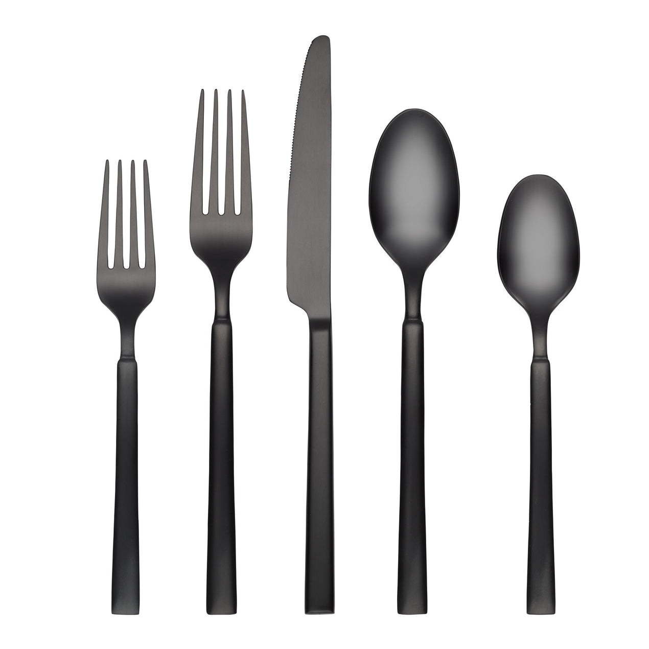 reed & barton Gailann Black Satin 20 Piece Flatware Set