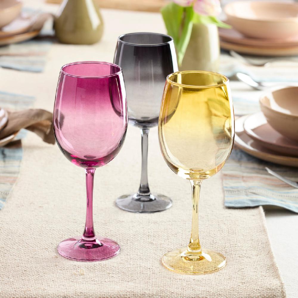 Reed & Barton Golden Hour All-Purpose Wine Glasses - Set Of 4