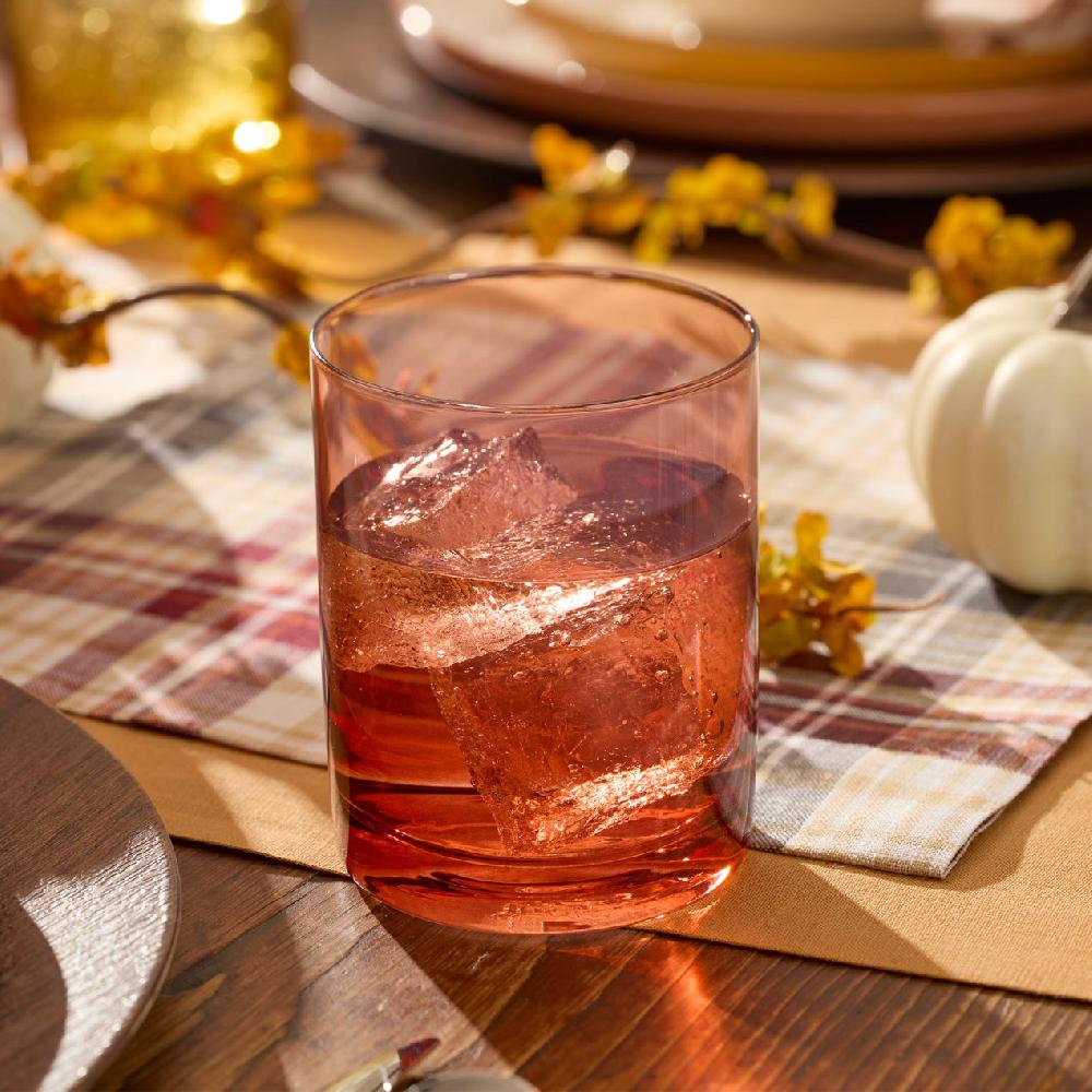 Reed & Barton Golden Hour Double Old Fashion Glasses - Set Of 4