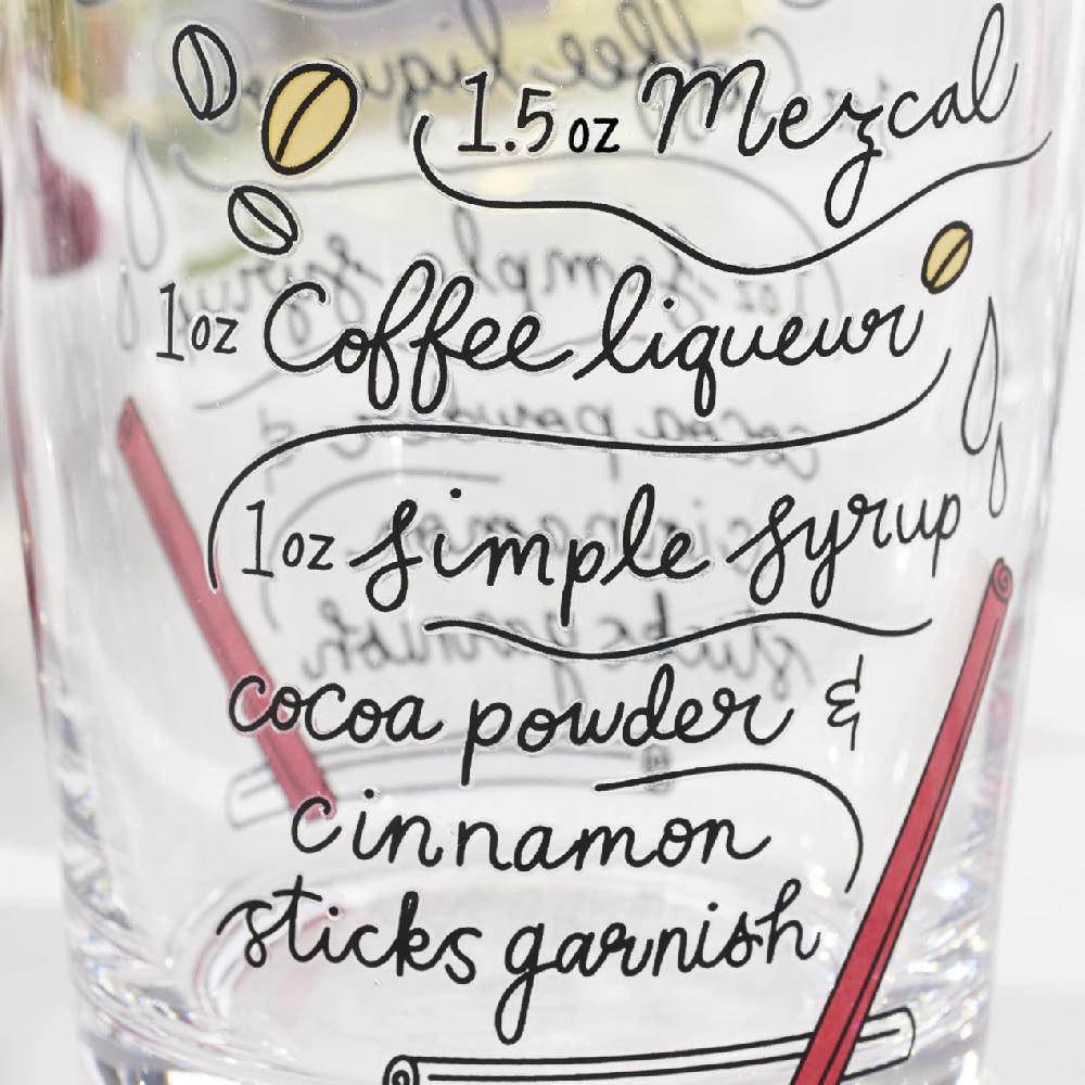 Reed & Barton Make Merry Double Old Fashion Glasses - Set Of 4