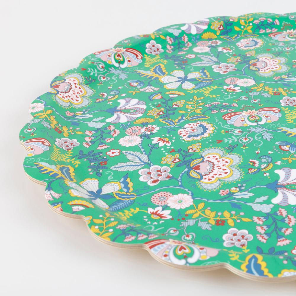 Reed & Barton Meri Meri X Liberty Green Mabelle Large Tray