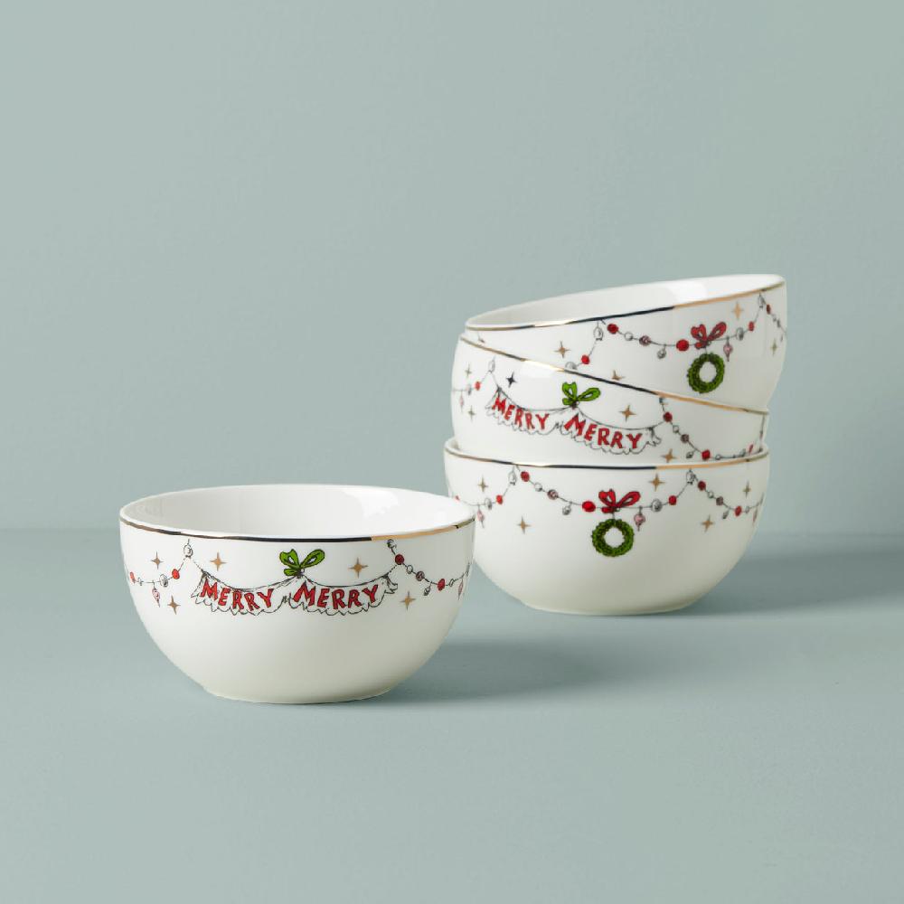 reed & barton Merry Grinchmas All-Purpose Bowls - Set of 4