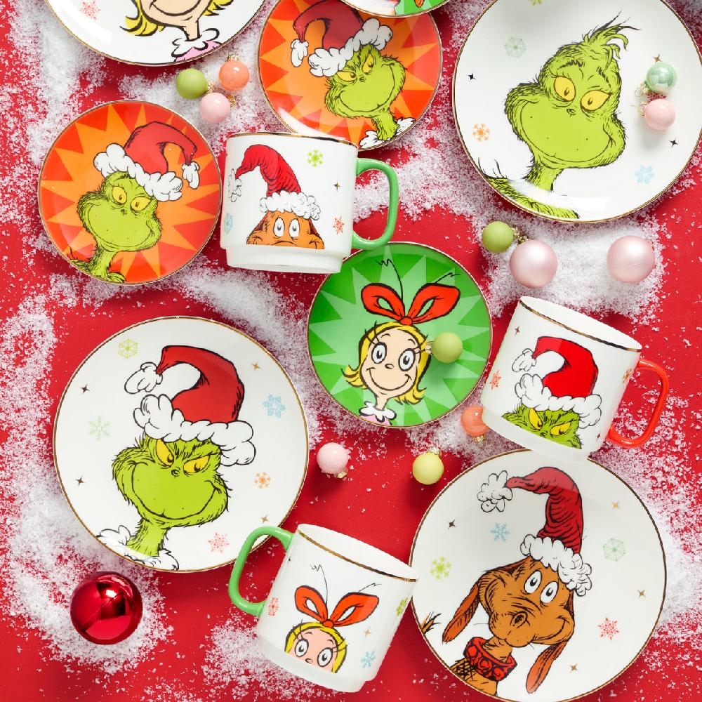 Reed & Barton Merry Grinchmas Stackable Mugs - Set Of 4