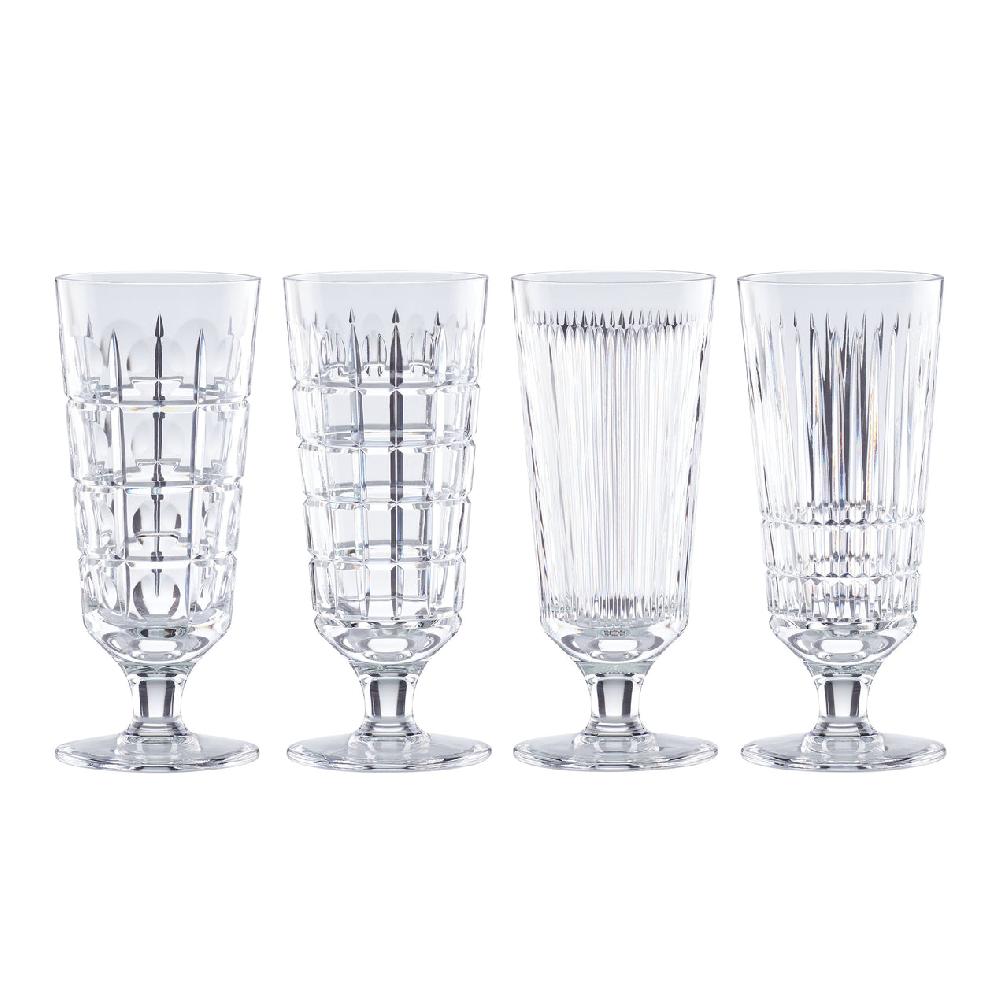 reed & barton New Vintage 4-Piece Iced Beverage Glass Set