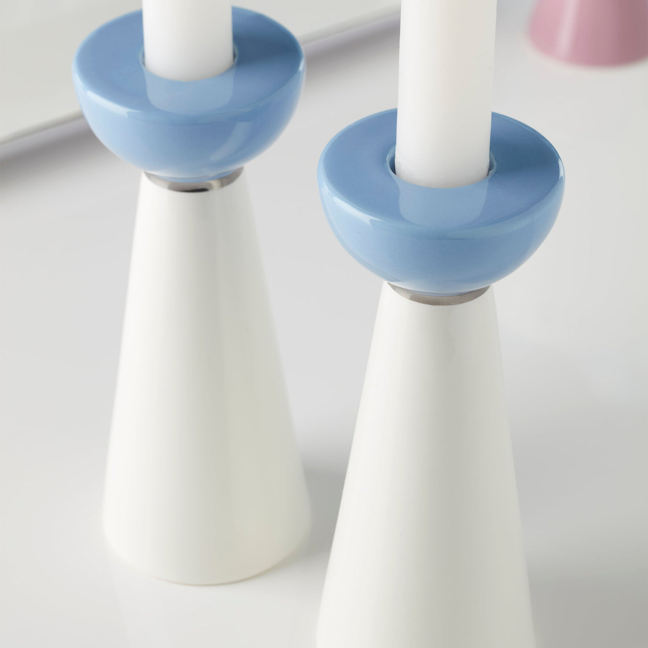 Reed & Barton Oak Street Candlestick Holders - Set Of 2